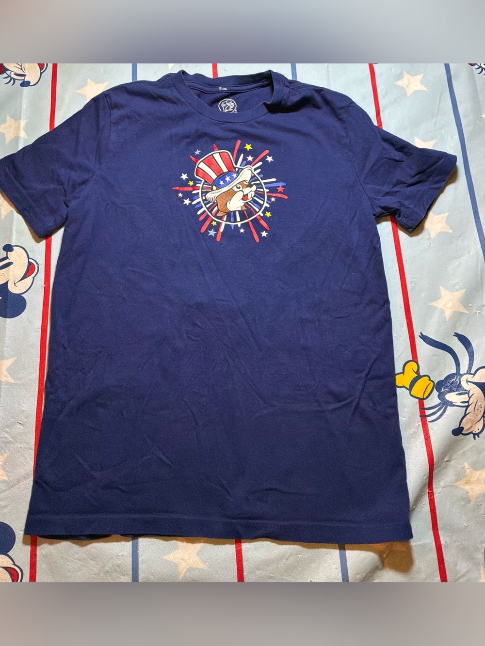 Buc-ee’s child youth XL 4th of July “Land of the free home of the beaver shirt